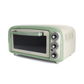 Ariete 979, Forno elettrico Vintage, 18 L, 1380 W, Verde