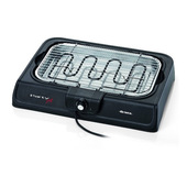 Ariete 723 2000 W Barbecue Elettrico Da tavolo Nero