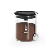 Bialetti DCDESIGN07 recipiente Rotondo Vetro Nero, Trasparente