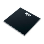 Beurer GS 10 Bilancia Pesapersone in Vetro, Nero - 1500 g