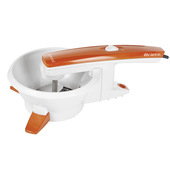 Ariete 261 Passì, Passaverdura elettrico, 25 Watt, 3 dischi in acciaio inox, Bianco/Arancione