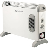 Electroline CHE205VT stufetta elettrica Radiatore Interno Grigio, Bianco 1800 W
