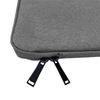 Miniatura prodotto Sleeve per notebook da 15,6" - Ultraslim, con imbottitura interna e fodera in ciniglia, colore grigio